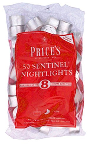 Prices Candles Sentinel Nightlights Tealights Bag Of 50