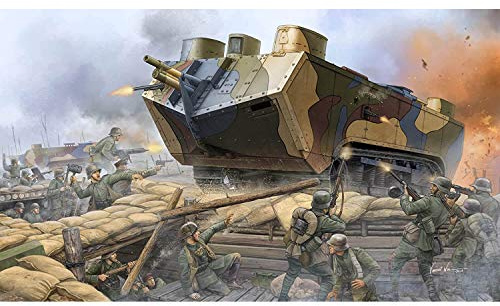 Hobby Boss 383858-1/35 Saint-Chamond Panzer - Maßstab 1:35