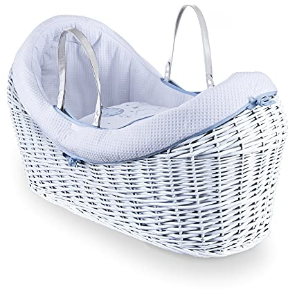 Clair de Lune Wrap Over The Moon Noah Pod, Blau/Weiß