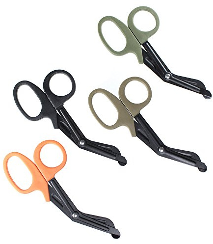 Paracord Planet - Tijeras de vendaje para enfermeras, tijeras de trauma, múltiples opciones de color, 19 x 9 cm (un paquete)