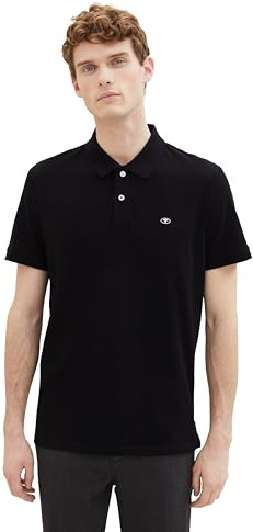 Tom Tailor Herren Piqué Poloshirt aus Baumwolle