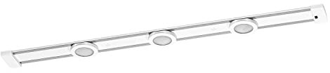 LEDVANCE LED Unterbauleuchte, 7W, 3x 200 Lumen, 4000K, Magnetschiene für flexible Installation von Spotlights,