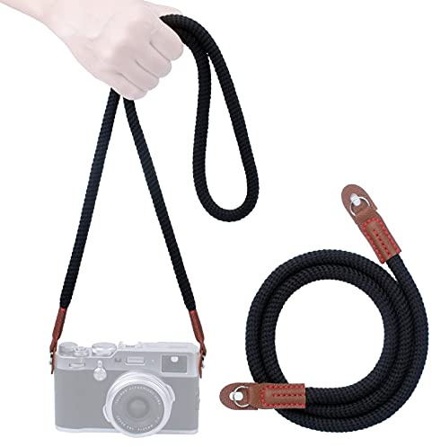 VKO Kameragurt Kamera Tragegurt Baumwoll Nackengurt Schultergurt geeignet für DSLR SLR oder spiegellosen Kameras 120cm