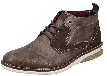 Rieker Herren Schnürstiefel 14441-25 braun Gr. 43