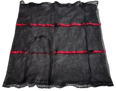 Tappetino per Trampolino Parte di Ricambio in Rete Accessori di Protezione Cerniera Sicurezza per Bambini Trampolino Rete Protettiva Salto Anticaduta Interni Esterni Rotondi per Adulti