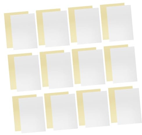 OSALADI 20stücke Glitzer Papier Reflektierendes Folienpapier Holografische Laminatbögen Bastelkartonbögen Metallisch Reflektierendes Kartonpapier Für Bastelprojekte Diy-projekte