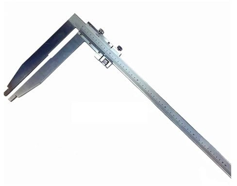WQWGTLPLVN Robuster Messschieber mit 0–500 mm x 250 mm Langer Backe und Messwerkzeugen mit Spitzenbacken