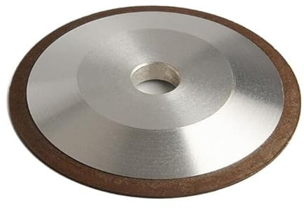 Mola abrasiva diamantata for fresa in acciaio al tungsteno, disco abrasivo 100x10x20x5 mm, accessorio for affilatrice, grana 150/180(150)