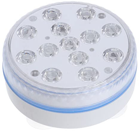TOYANDONA LED Unterwasserlicht mit Fernbedienung Teichbeleuchtung für Pool und Aquarium Tauchkerzenlichter LED Kerzenlicht Einfache Steuerung mit 3 Aa Batterien