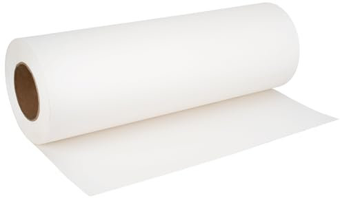 Sublimationspapierrolle, schnell trocknend, 105 g/m², 43,2 cm x 100 m, kompatibel mit Tintenstrahldruckern, für T-Shirts, Tassen, Stoff, DIY