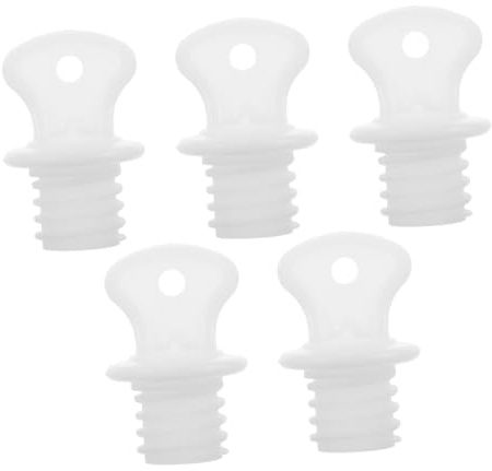Veemoon 5pcs Leakproof Hot Water Bag Covers for Boys and Girls Hot Water Bottles Replacement Caps and Sealing Plugs for Bath Plug Seal