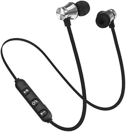 Rzcin Black Earphone in-Ear Stereo Headset Earphone Wireless Bluetooth Headphone Earbud Headphones Accessories,Earbud and in-Ear Headphones