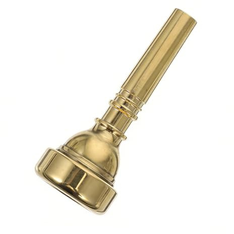 Homoyoyo Bocchino per Tromba Professionale in Ottone Oro, Suono Ricco ed Elegante, Accessorio Pratico per Studenti e Musicisti Esperti