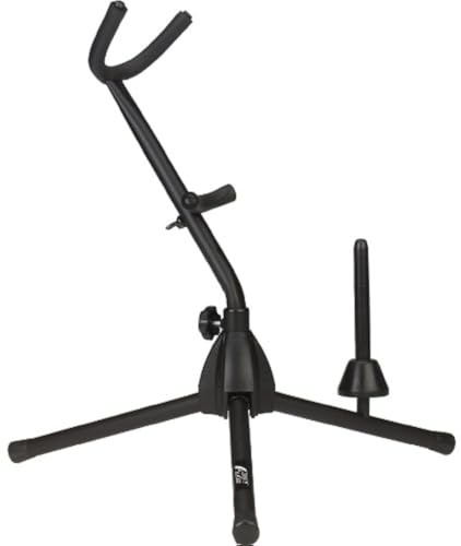 Audio2000'S AST4501 Alto/Tenor Saxophone Stand with Detachable Flute/Clarinet Peg