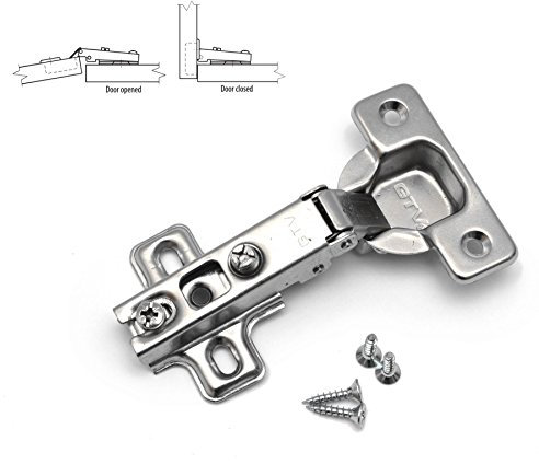 2 x Standard Kitchen Cabinet Door Hinge 35 mm + Screws