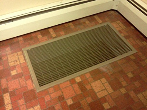 TruAire 8 in. x 14 in. Heavy Duty Floor Return Air Grille