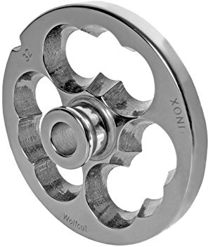 INOX Vorschneider mit Nabe Gr. 32 kompatibel mit Fleischwolf Größe 32