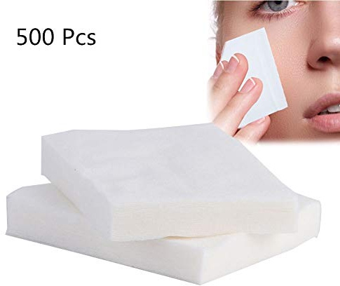 500 Stück Wattestäbchen, kosmetischer Make up Entferner und Gesichtsreinigung, feucht und trocken/sauber für Gesicht/Make up Entferner