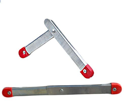 Aluminium-Trittleiterscharnier-Ersatz-Set Fischgrätenleiter Spurstange Leiter-Zubehör (80 cm)