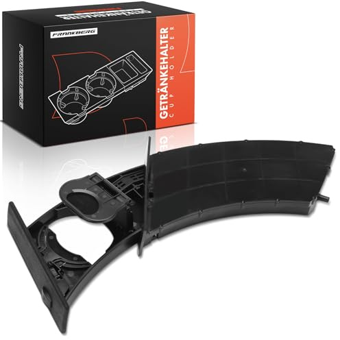 Frankberg Getränkehalter Cupholder Fahrerseitig Links Kompatibel mit 5er | Kompatibel mit 5er E60, 5er Touring E61