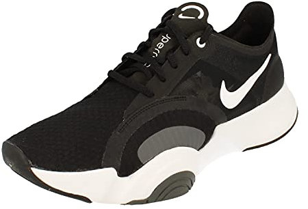 Nike Superrep Go Herren Trainers CJ0773 Sneakers Schuhe (UK 8 US 9 EU 42.5, Black White Smoke Grey 010)