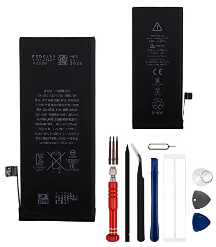 E-yiiviil Replacement Battery A2312 Compatible with iPhone SE 2020 A2312 2nd Gen with Repair Tool Kit