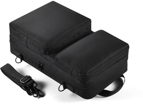 Yaowanguan Borsa per Pioneer DJ DDJ-FLX2/DDJ-200/WeGO4-K Console DJ,Custodia per HERCULES DJControl Inpulse 200 MK2/Inpulse 200,Zaino Viaggio per AlphaTheta FLX2,Borsa Tracolla per Numark Party Mix II