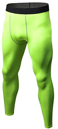 Legging Compression Homme, Pantalon Bodybuilding Collant Hiver Homme Calecon Long Homme Thermique Short Collant Sport Homme Bas de Survetement Homme Sport sous-Vêtements Longs Thermique Hiver