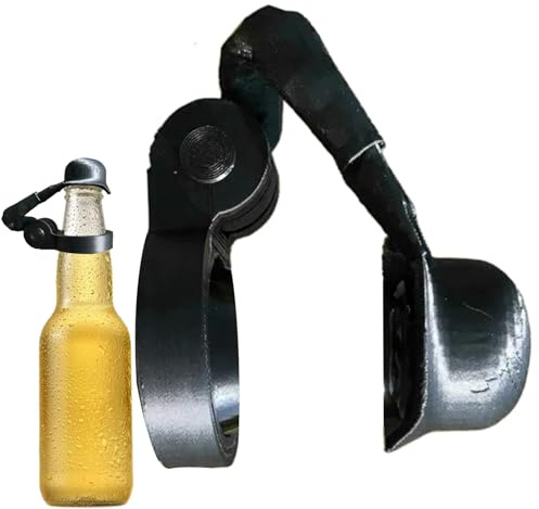 Soldier Salute Bierflaschenhelm, Kronkorkenöffner, Bieröffner, auffälliges Aussehen, praktische Wartungslösung, 8 x 4 x 5,3 cm, für Soldaten-Enthusiasten, Basteln, Grillen, Party, Bar