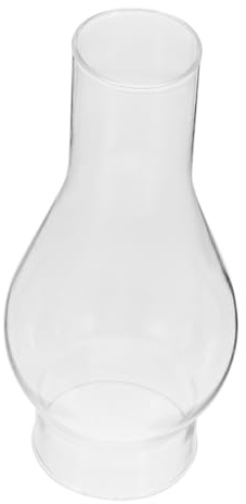 Vintage Petroleumlampenschirm aus Glas für Outdoor Einsatz