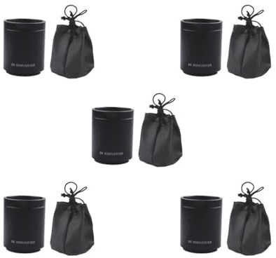 Juego de 5 lentes de aumento teleconvertidor para lentes T2 de 650-1300 mm