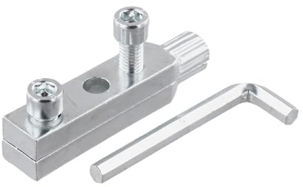 Wodsty Herramienta de extracción de alambre roto, removedor de tornillos y pernos de acero al carbono para reparación de tuberías, grifos de agua y válvulas angulares, diámetro ajustable de 12 a 29 mm