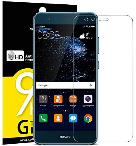 NEW'C 3 Stück für Huawei P10 Lite für Panzerglas, Frei von Kratzern, 9H Härte, HD Displayschutzfolie, 0.33mm Ultra-klar, Ultrabeständig