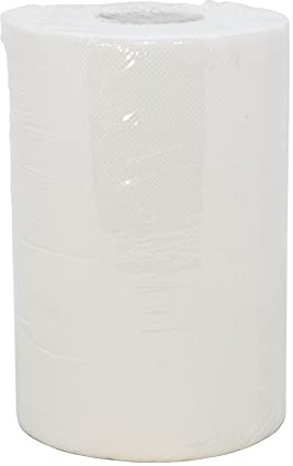 MTS 118670 Kernlose Handtuchrollen aus Zellstoff, 2 Lagig, Weiß, 70m x 21.5cm, 3 Stück