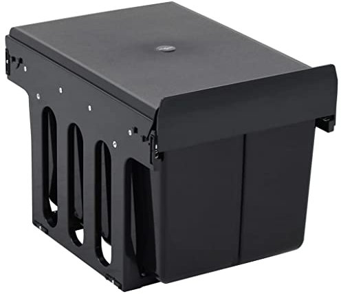 Goliraya Cubo de Basura de Cocina extraíble Reciclaje Cierre Suave 36 L