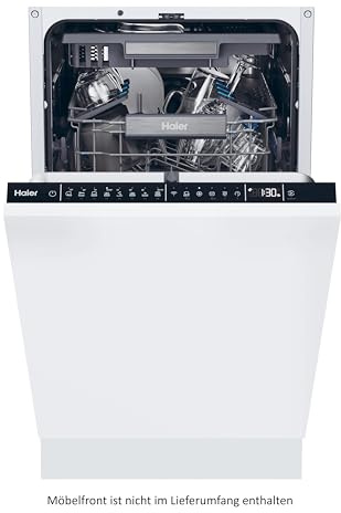 Haier I-Pro Shine Series 4 XI1C3TB2FB - Lavavajillas Integrable 45CM, 11 Servicios, Tercera Bandeja, WIFI, Inicio Diferido, Apertura Automática de Puerta, 43DB, Panel de Integración No Incluido