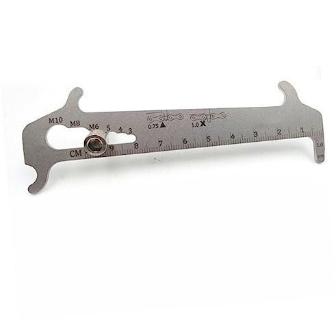 BELLIFFY Bike Chain Measurement Ruler Chain Checker Tool Easy to Use Bicycle Tool