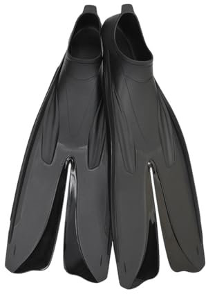 perfk Tauchflossen Schwimmflossen Tauchflipper für Erwachsene tragbare Bequeme Nicht -Slip -Lange Flossen für Schnorchelausrüstung unter Wasser, XXL