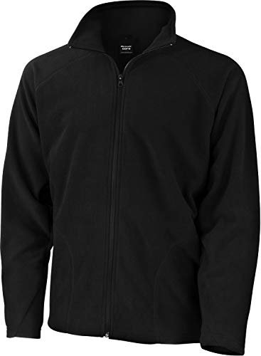 Result Jacke, aus Micro-Fleece Gr. XL, Schwarz