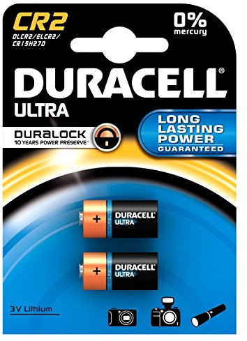 Duracell Ultra Power - 2x piles 3V au Lithium, non rechargeables