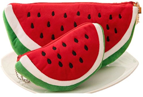 cuhair Tasche, 2 Stück, Rot, Modern, Fruchtmuster, Reißverschluss, Spinner, Tragegriff, Schultergurt, Halloween