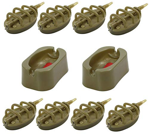 Method Feeder Set Inline System zum Karpfenangeln 15g, 20g, 25g, 30g, 35g, 40g, 50g, 60g