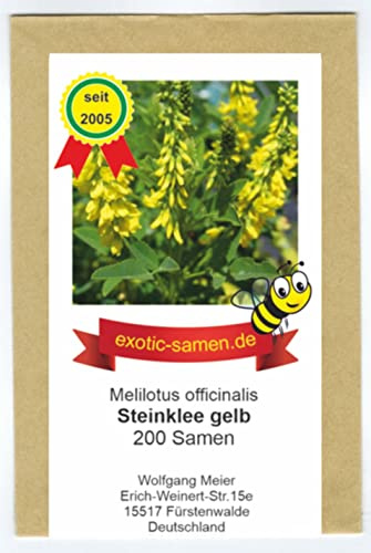 Gelber (echter) Steinklee - Melilotus officinalis - Zier- / Arzneipflanze - 200 Samen