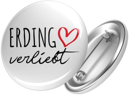Huuraa Button Erding verliebt Geschenk