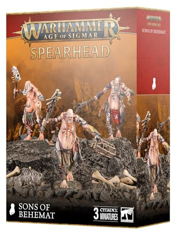 Games Workshop - Warhammer - Age of Sigmar - Spearhead: Sons of Behemat (Mancrusher Gargants) (2024)
