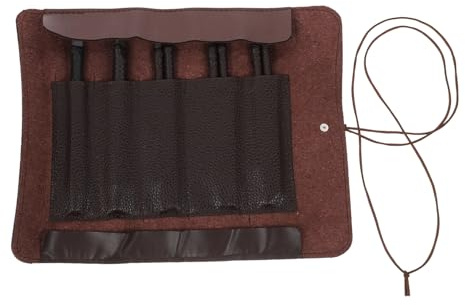 ULDIGI Kit per Intaglio Legno 8 Pezzi in Acciaio Antiruggine con Borsa Portaoggetti, Strumenti Portatili per Artigiani e Artisti, per Wood Carving DIY e Laboratori