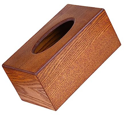 TINEASUR Tissue Box Servietten Box Fürs Auto Praktischer Serviettenhalter Leicht Zu Öffnen Und Schließen Taschentuchhalter Mit Aufklappbarem Boden Für Einfache Nachfüllung Hellbraun
