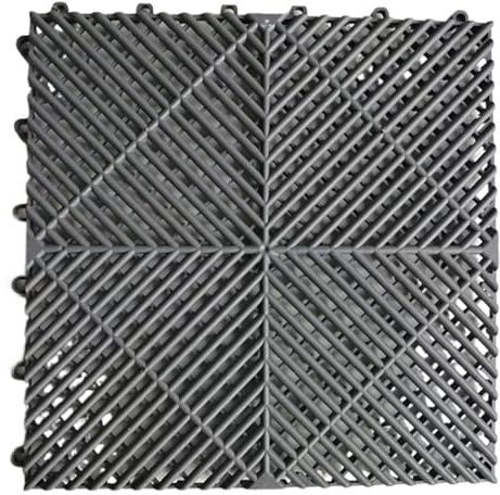 WDSBZNB Piastrelle Ventilate per Esterni Tappetini in plastica ventilati ad Incastro, Piastrelle modulari for Pavimenti di Garage, PVC for Showroom, autolavaggio, Officina di Dettaglio(Color-A3)