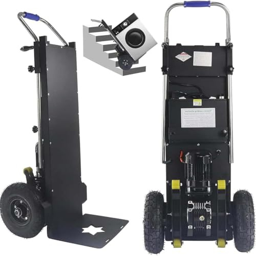 Generisch Elektrische Klettermaschine, 1200 W betriebener elektrischer Treppensteiger für einfaches Auf- und Absteigen von Treppen, zum Bewegen von Möbeln Maximale Tragkraft 400 kg,001