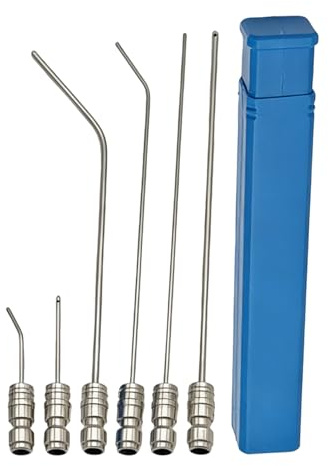 Kit di ugelli per idropulitrice ad alta pressione, attacco rapido in acciaio, per idropulitrice per pulizia lavaggio grondaie, tetto, grondaia, sottotetto, casa, auto, giardino